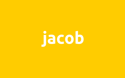 jacob isminin analizi