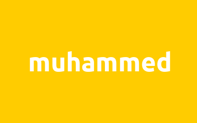 muhammed isminin analizi