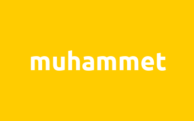 muhammet isminin analizi