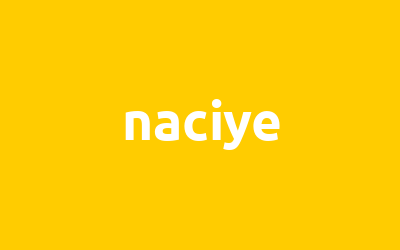naciye isminin analizi