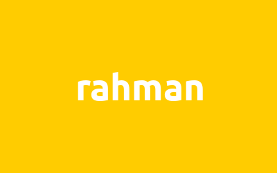 rahman isminin analizi