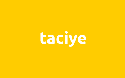 taciye isminin analizi