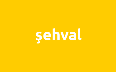 şehval isminin analizi